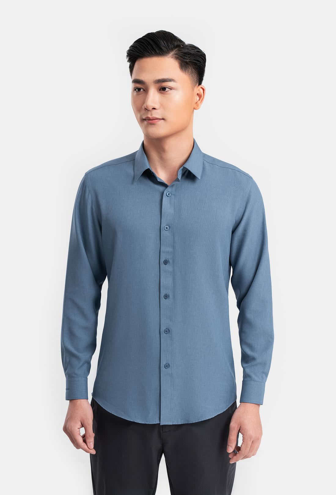 Áo Sơ mi Nam Dài Tay Café-DriS - Outlet - undefined