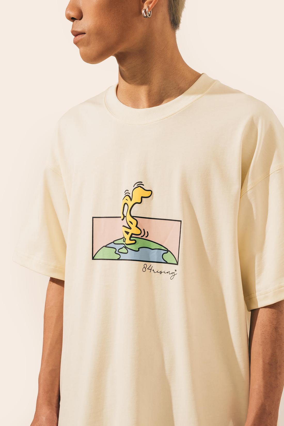 Áo Thun Oversize 84RISING Walk Around - undefined