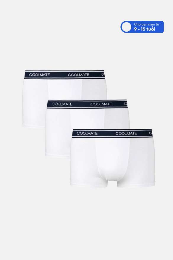 Combo 3 Quần Lót Nam Trunk Bamboo Trẻ em - undefined