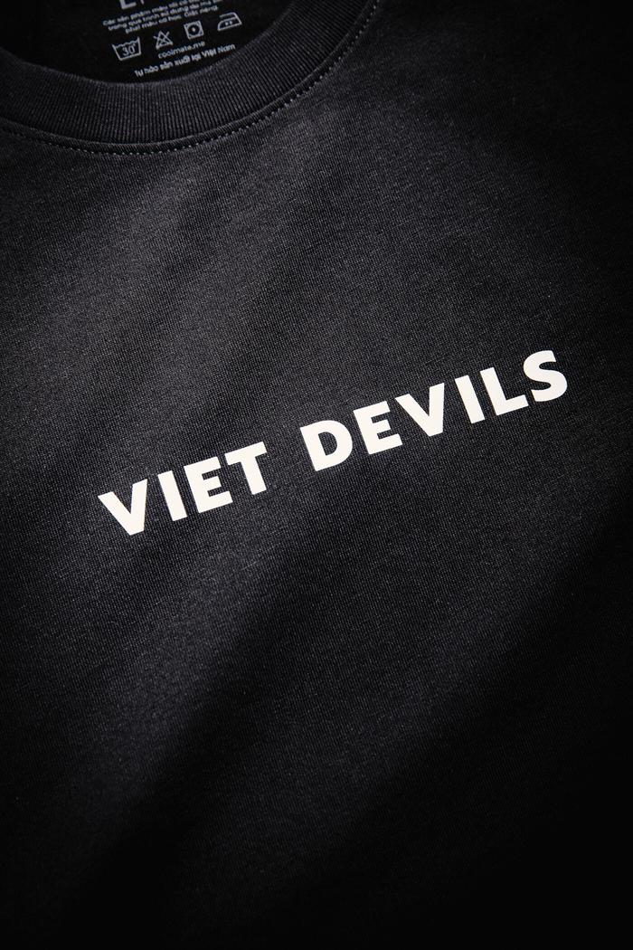 VIET DEVILS - CHAOS BLACK TSHIRT - undefined