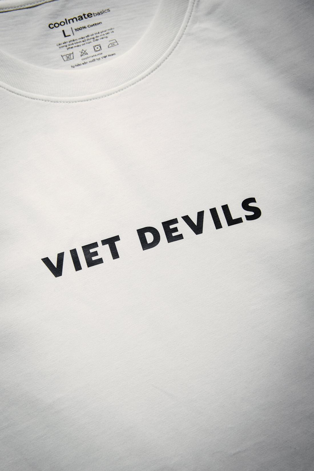 Áo Thun Nam Viet Devils - Chaos Black - undefined