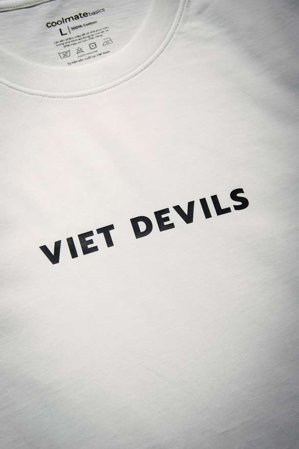 Áo Thun Nam Viet Devils - Chaos Black - undefined