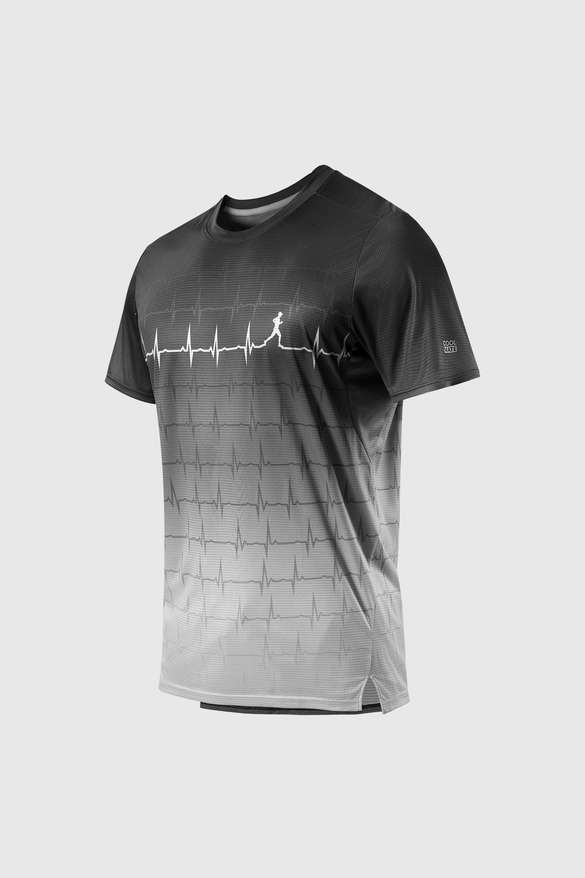 Áo Thun Chạy Bộ Graphic Heartbeat - undefined