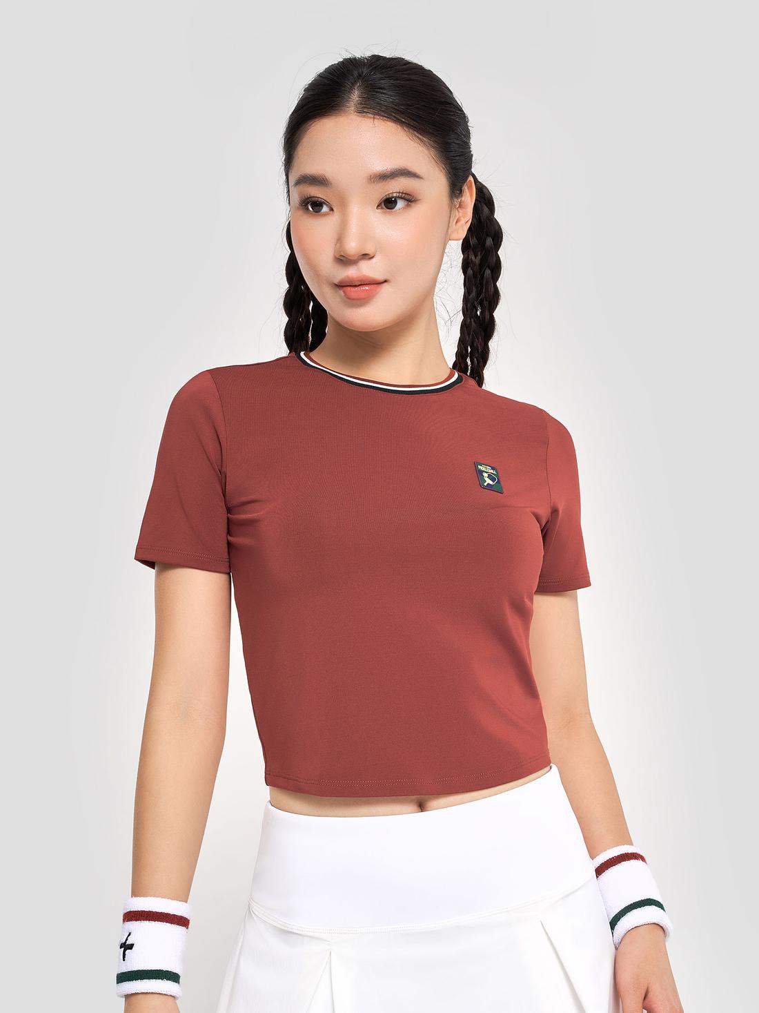 Áo Crop top nữ Pickleball Dink Shot - undefined
