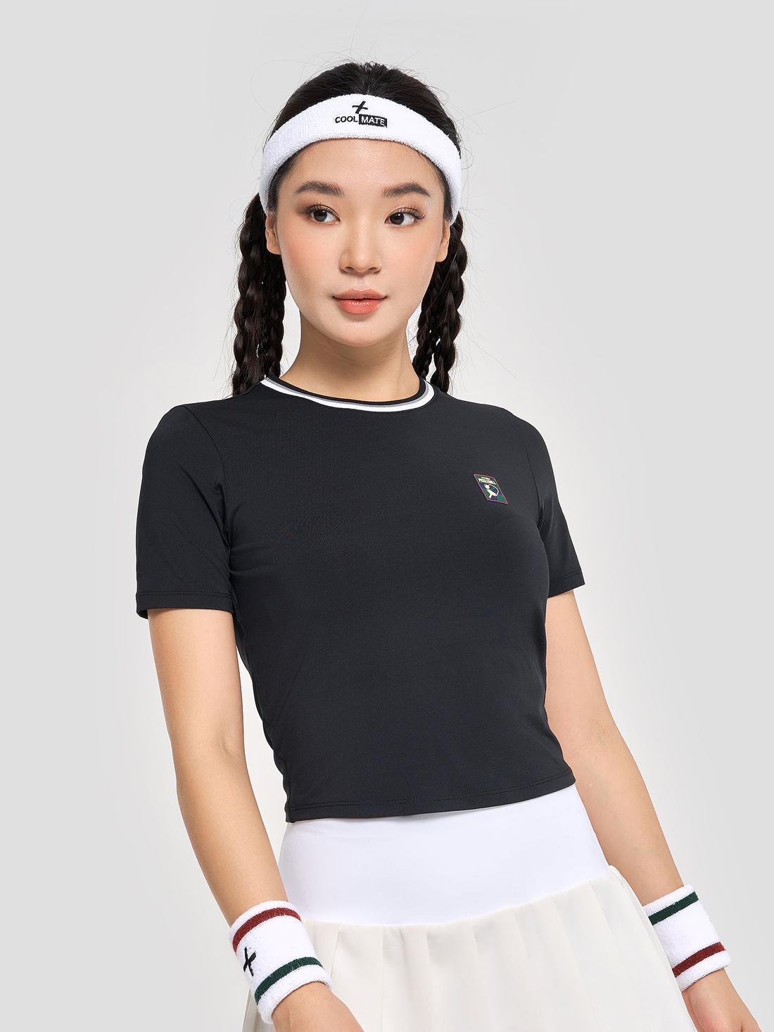 Áo Crop top nữ Pickleball Dink Shot - undefined