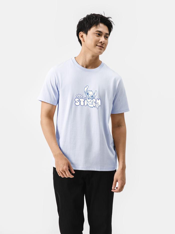 Áo thun Cotton 220gsm Regular Disney Stitch Summer 1 - undefined