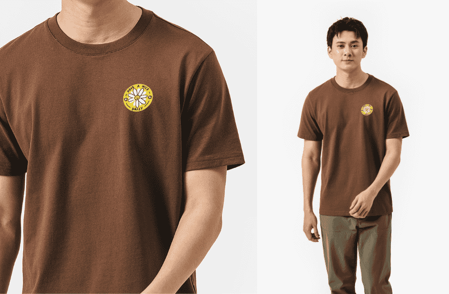 Áo thun Cotton 220gsm Regular Have A Nice Daisy