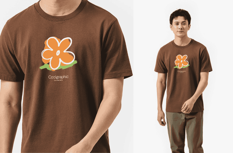 Áo thun Cotton 220gsm Regular Coolgraphic Daisy
