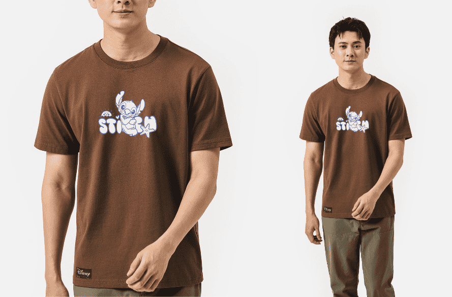 Áo thun Cotton 220gsm Regular Disney Stitch Summer 1
