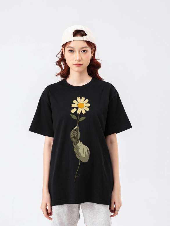 Áo thun Cotton Compact Hoa Cúc - undefined