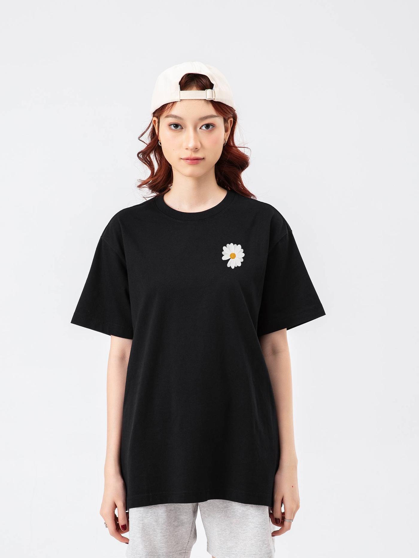 Cotton Compact Tshirt - Mini Daisy - undefined