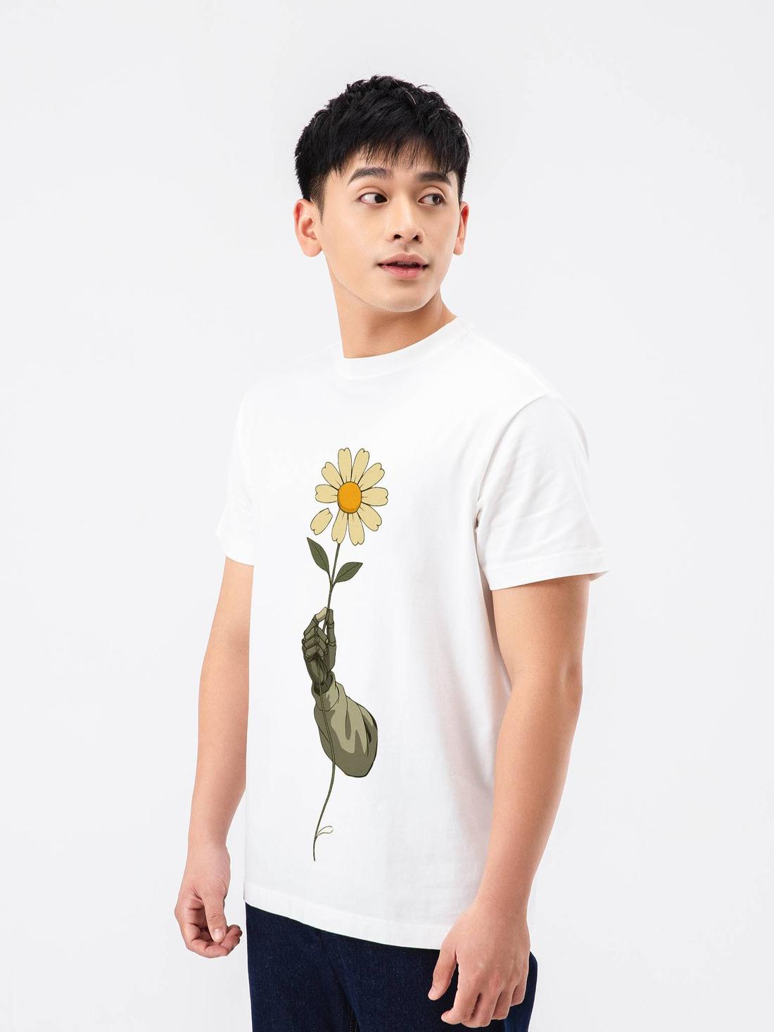Áo thun Cotton Compact Hoa Cúc - undefined