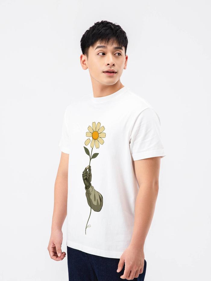 Áo thun Cotton Compact Hoa Cúc - undefined