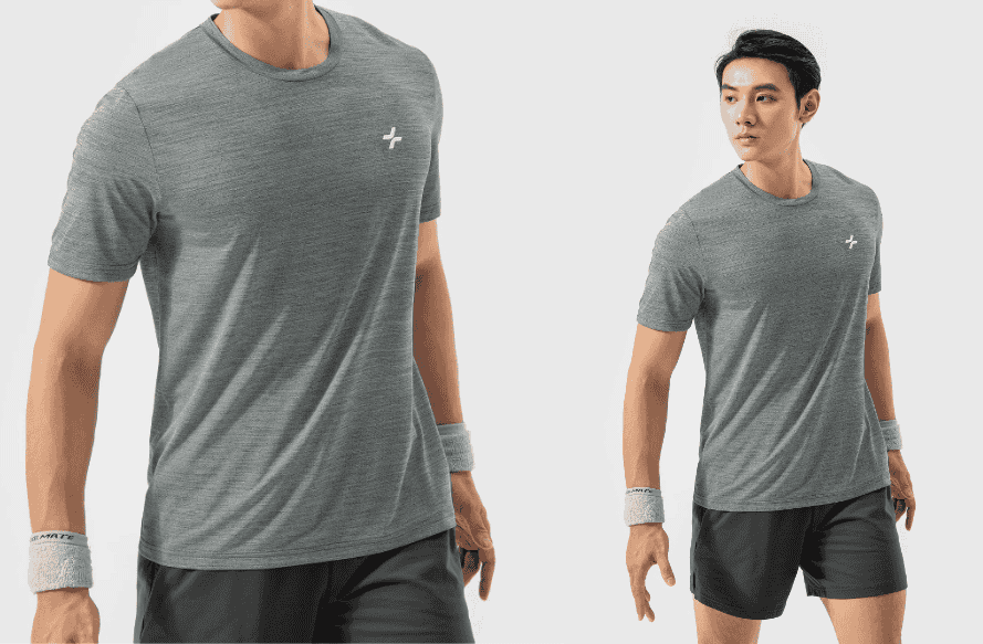 Áo thun thể thao Melange Exdry