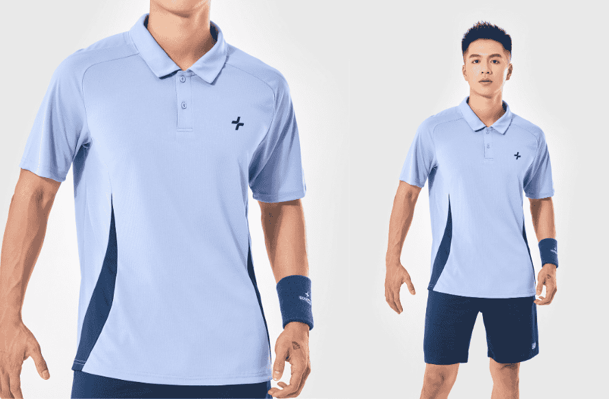 Polo thể thao nam Promax Sideflow
