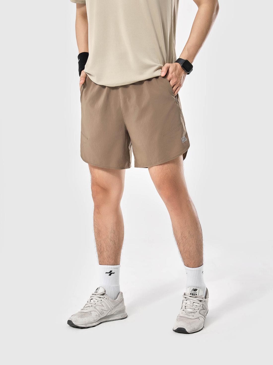 Shorts thể thao nam 6inch túi zipped - undefined