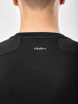 Model wearing FlexLine Active T-shirt side view