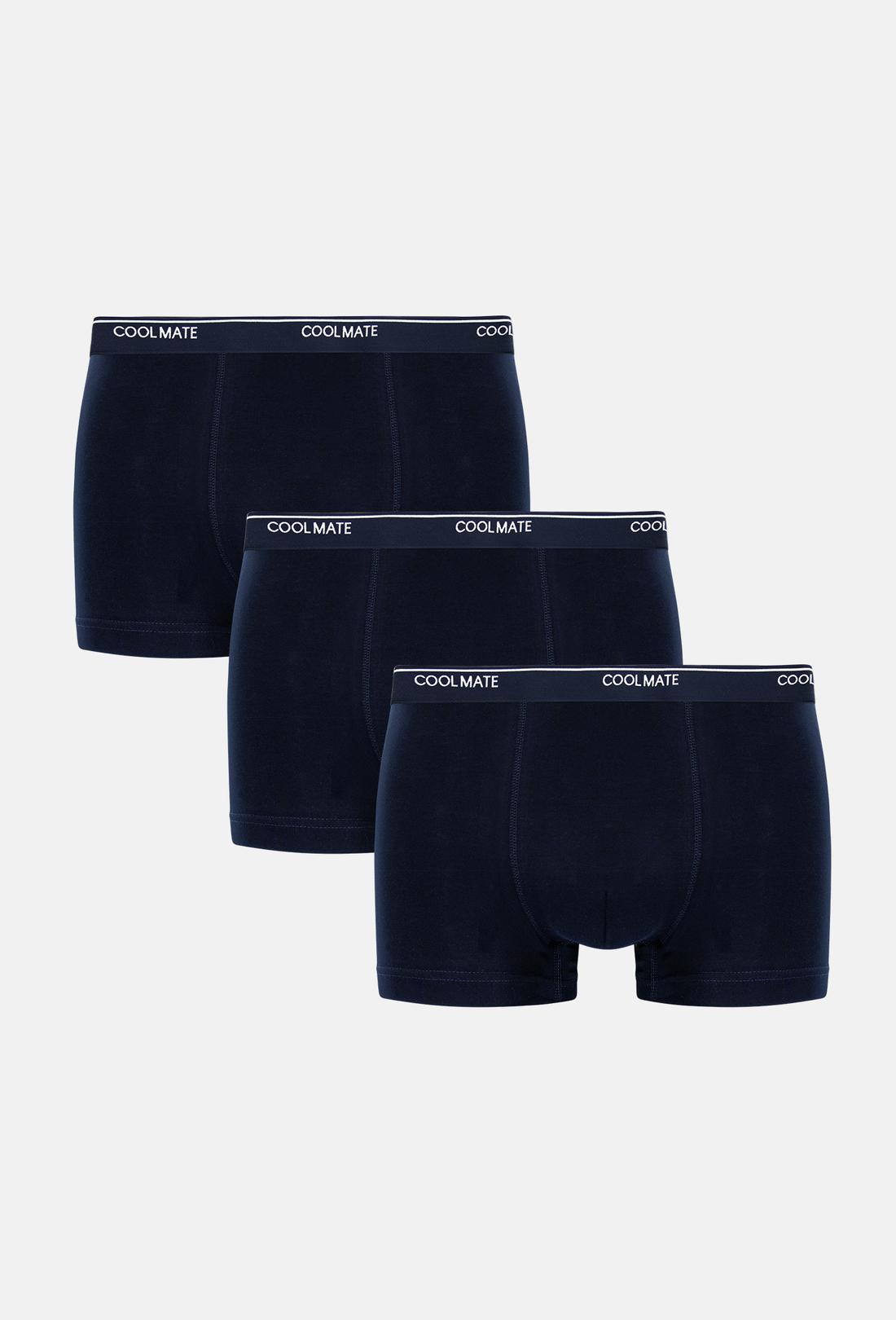 Combo 03 quần lót nam trunk Cotton Compact siêu mát S2 199K - undefined
