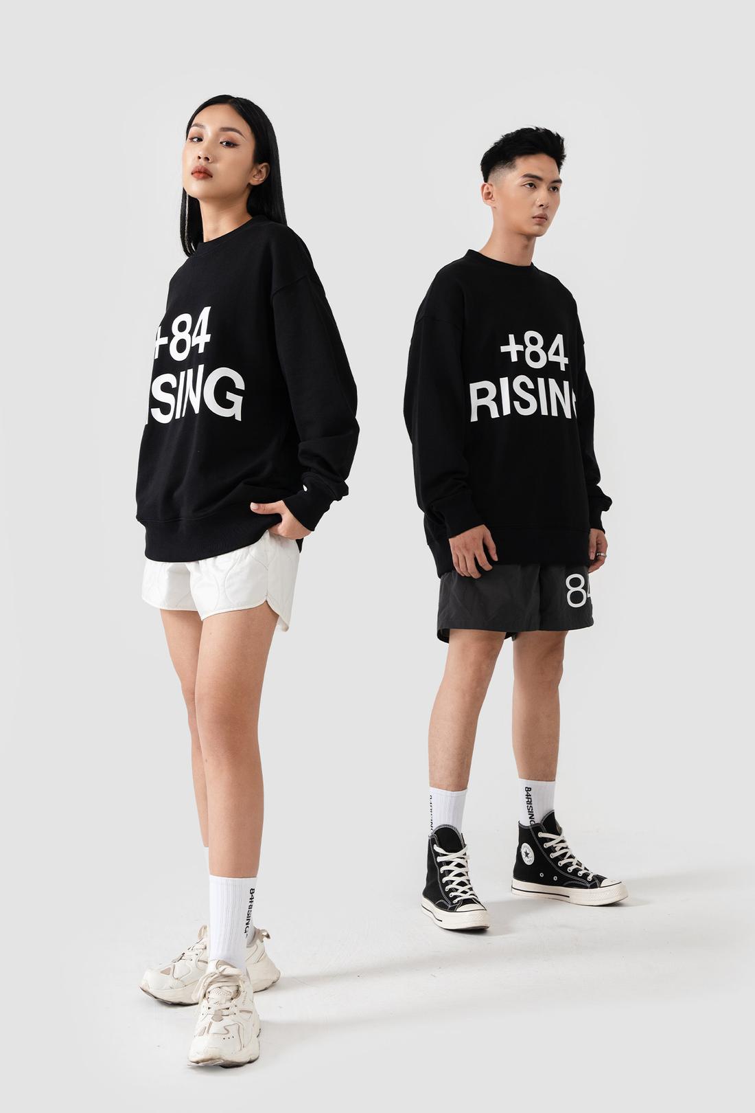 Áo Nỉ Oversize +84 LOGO - undefined
