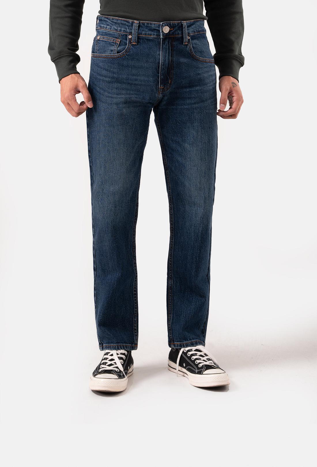 Quần Jeans Clean Denim dáng Regular S3 - undefined