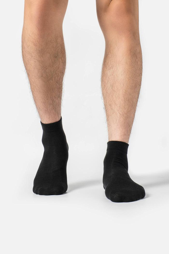 Combo 5 Đôi Tất Nam cổ trung Basics - undefined