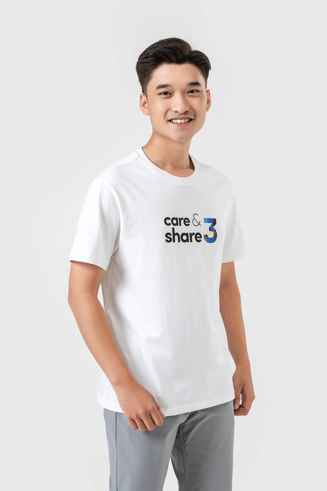 Áo Thun Care & Share 3 Tuổi - undefined