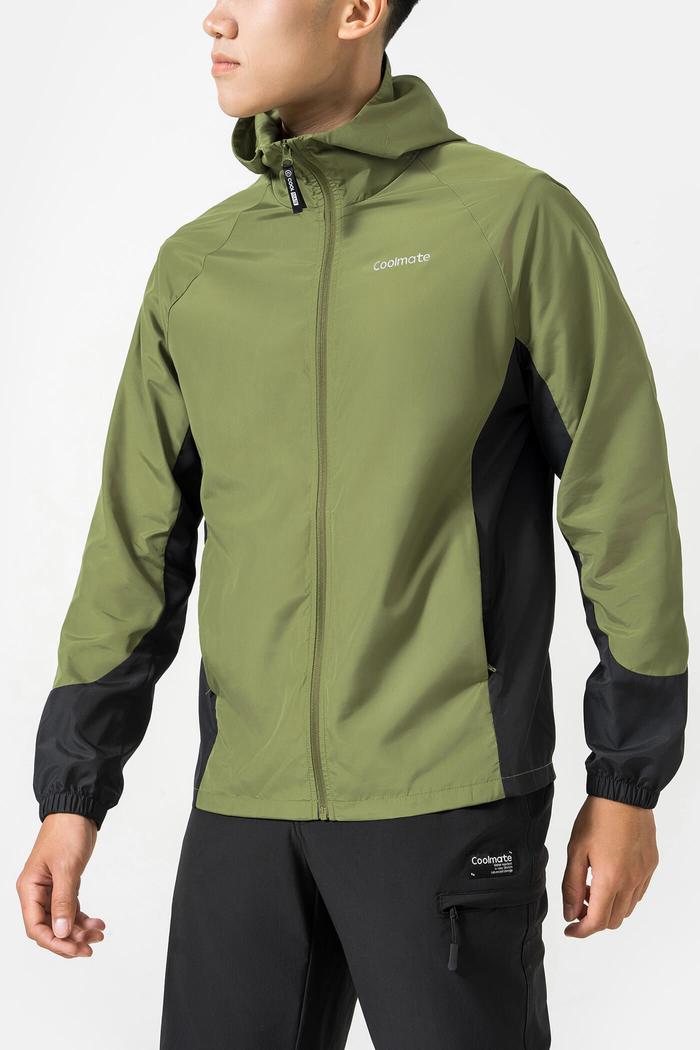 Áo Khoác Nam gió Thể Thao phối màu - undefined