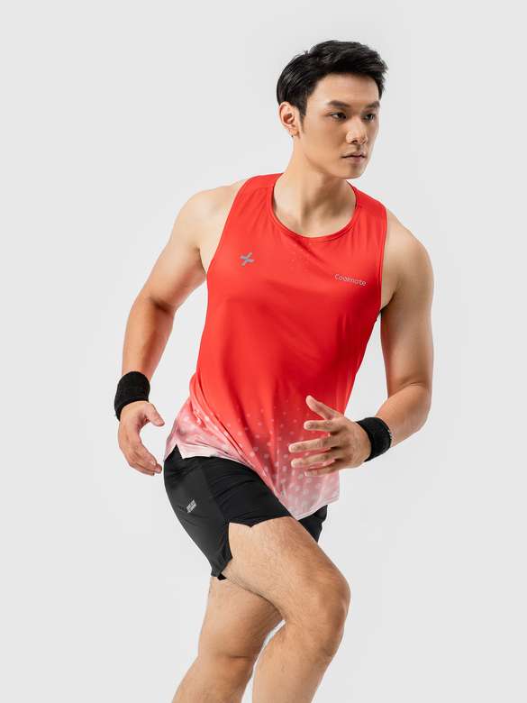 Áo Singlet Chạy Bộ Graphic Dot - undefined