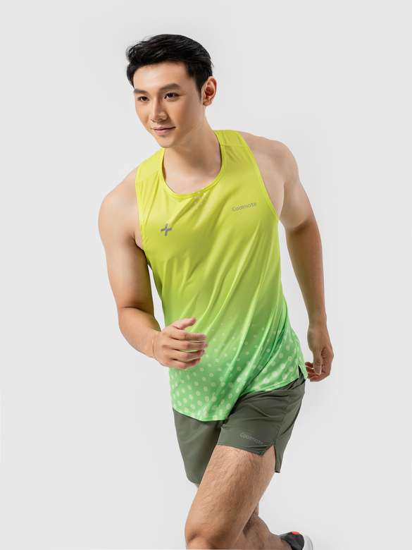 Áo Singlet Chạy Bộ Graphic Dot - undefined