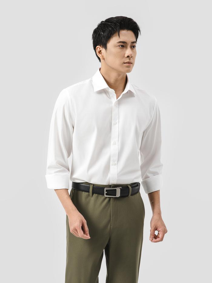 Áo sơ mi dài tay Modal Essential - undefined