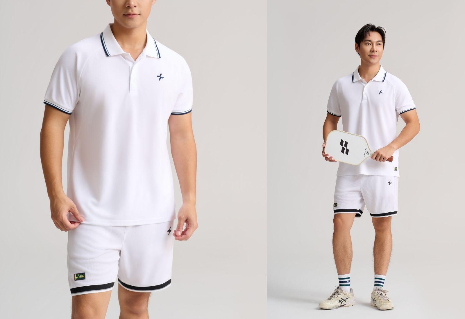 Áo Polo Nam Pickleball Driveshot Essentials