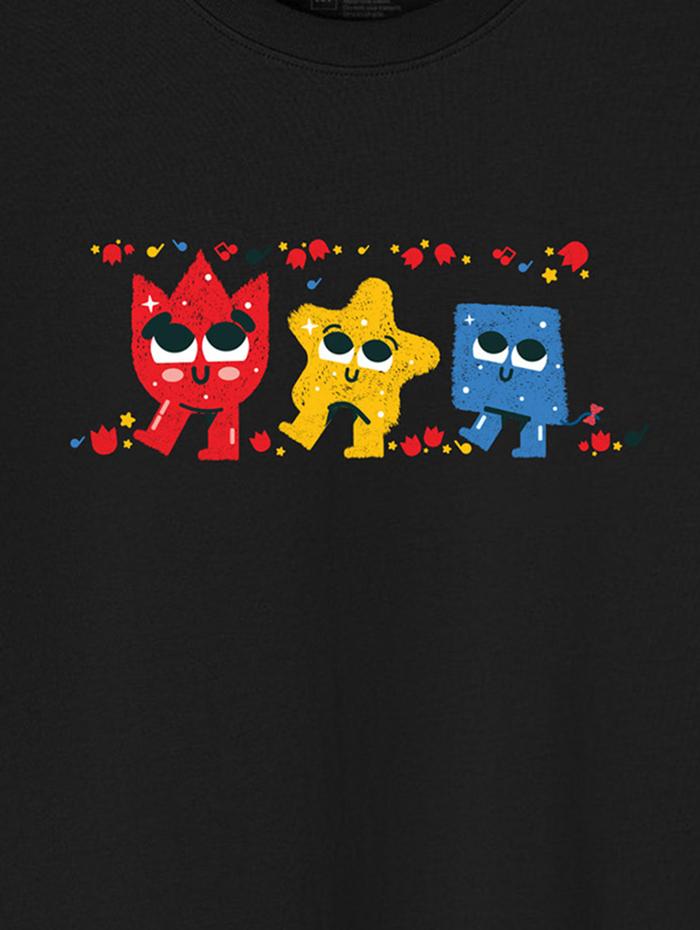 Áo in cotton 220gsm C&S x TVUM - 3 Mascot - undefined