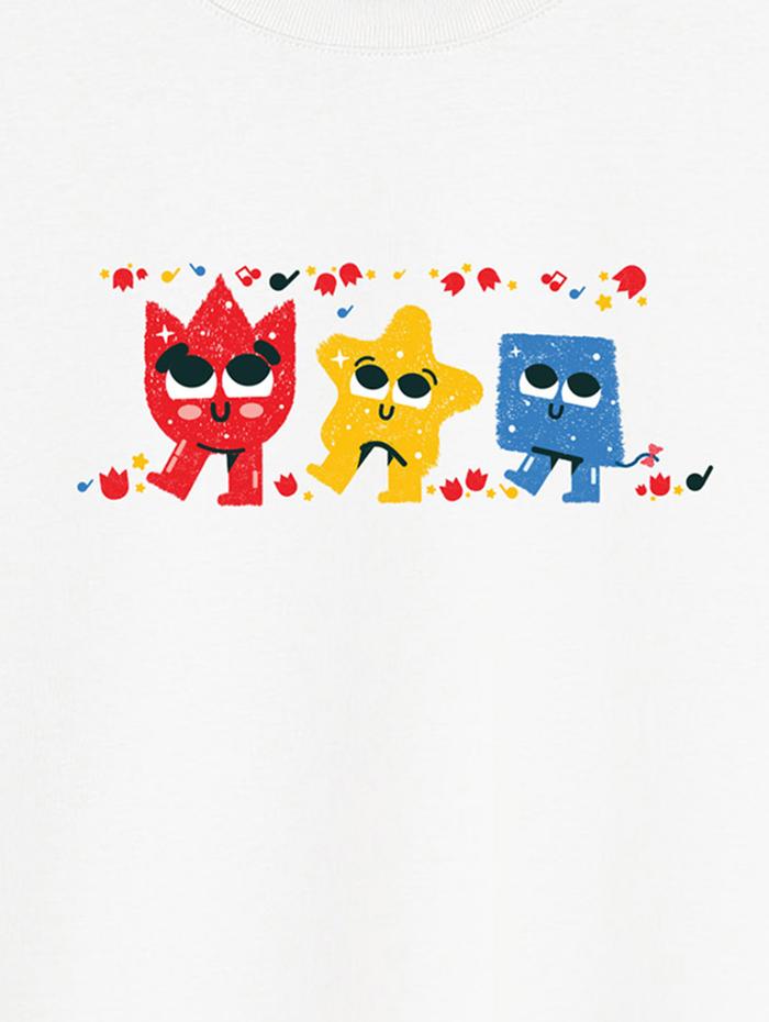 Áo in cotton 220gsm C&S x TVUM - 3 Mascot - undefined