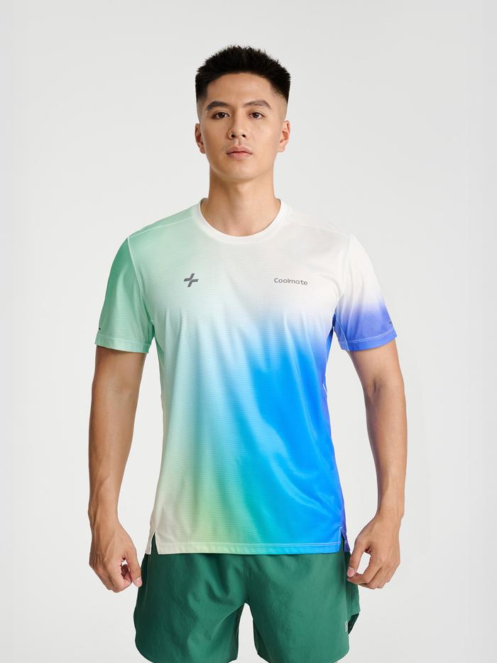 Tshirt Running Nam Graphic Aurora Flow - undefined