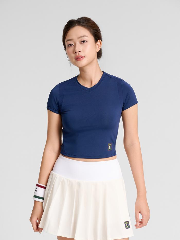 Áo Croptop Pickleball Volley Essentials - undefined