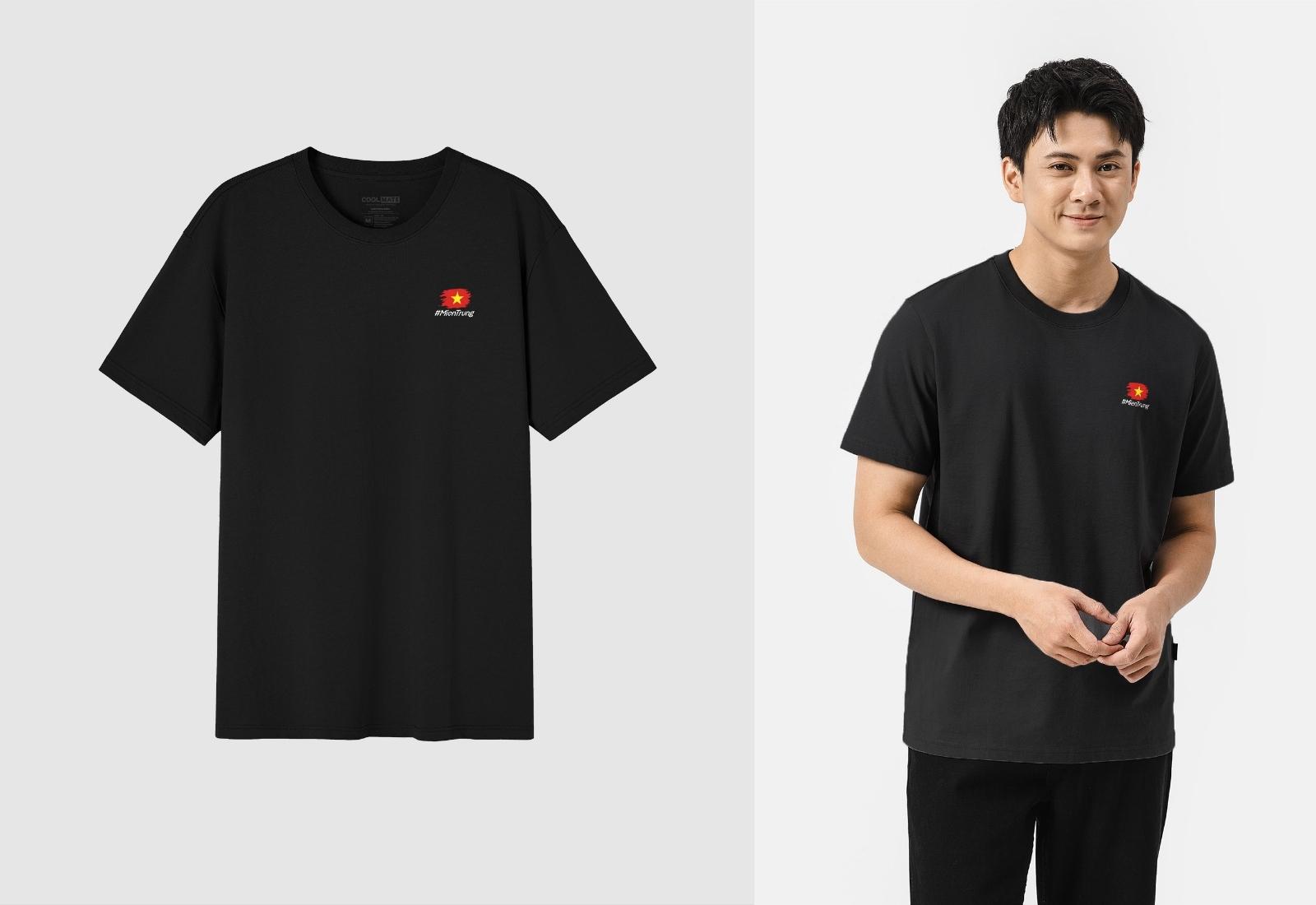 Áo in C&S Miền trung vững vàng - Lá cờ