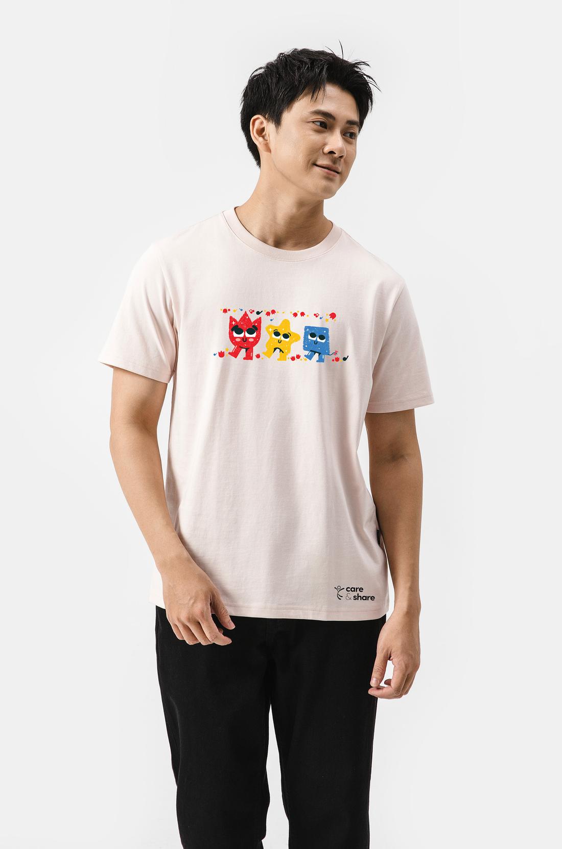 Áo in cotton 220gsm C&S x TVUM - 3 Mascot - undefined