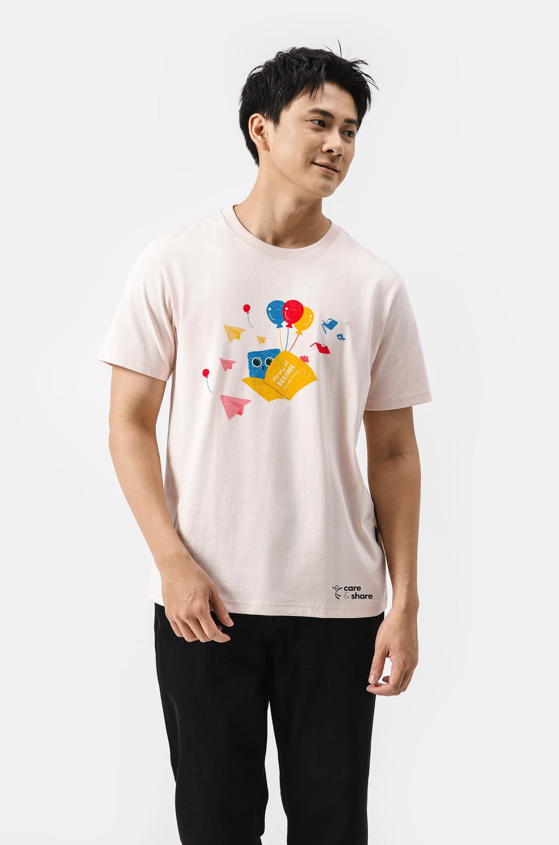 Áo in cotton 220gsm C&S x TVUM - Dream đọc sách - undefined