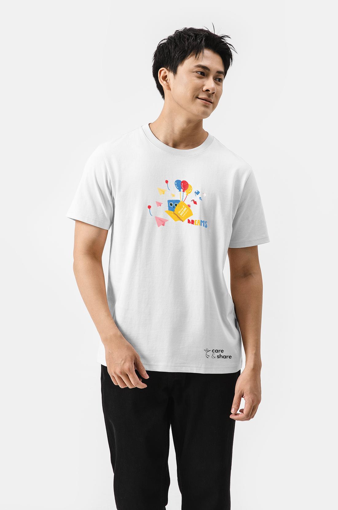 Áo in cotton 220gsm C&S x TVUM - Dream đọc sách - undefined