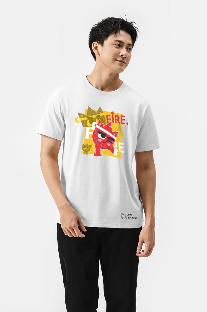 Áo in cotton 220gsm C&S x TVUM - Kite xanh - undefined