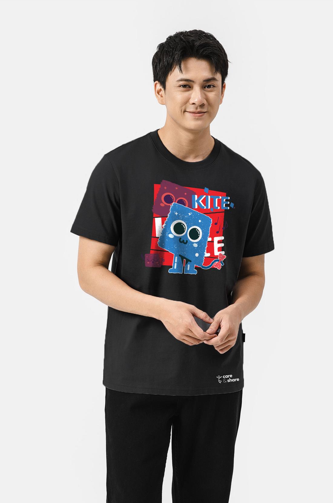 Áo in cotton 220gsm C&S x TVUM - Kite xanh - undefined