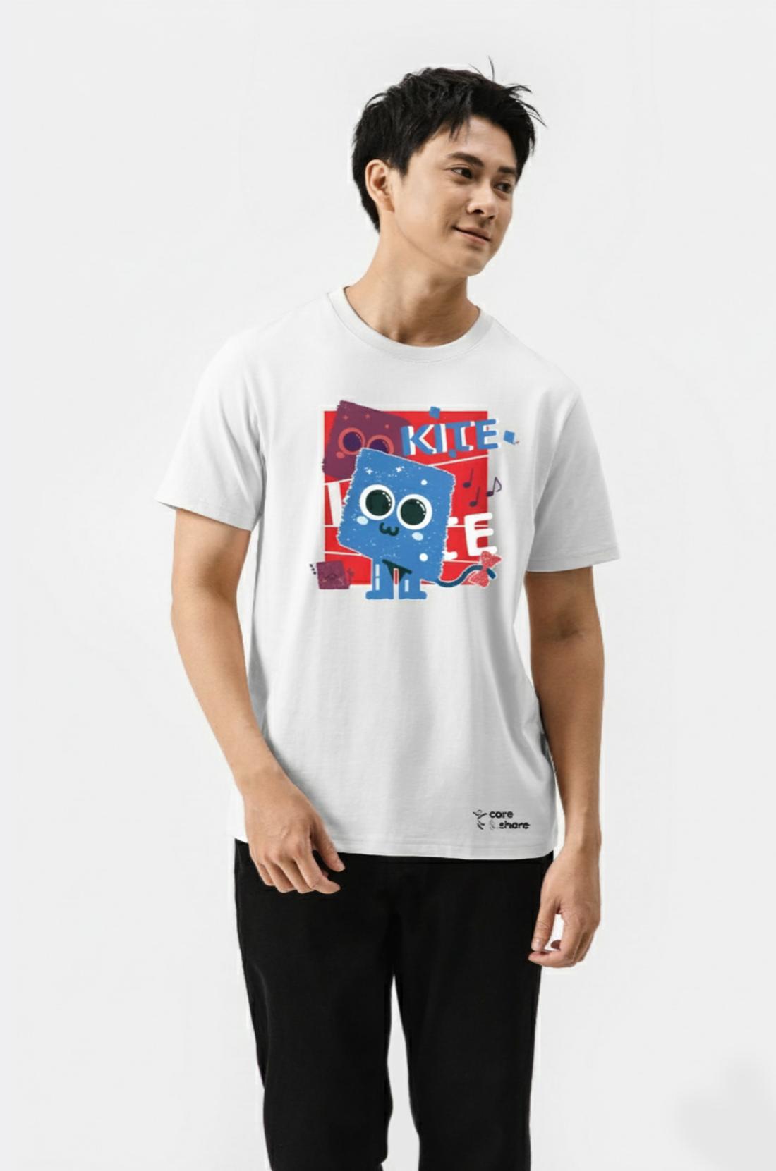 Áo in cotton 220gsm C&S x TVUM - Kite xanh - undefined