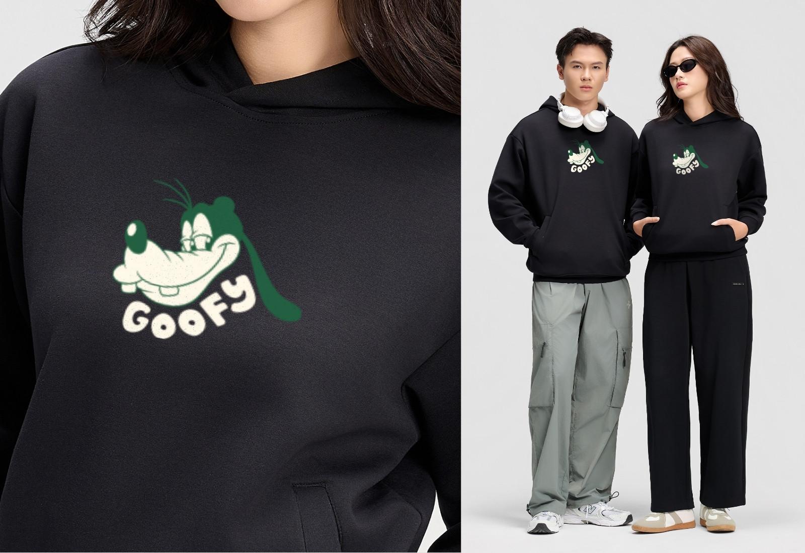 Áo nỉ All-day Hoodie Goofy in Real Life