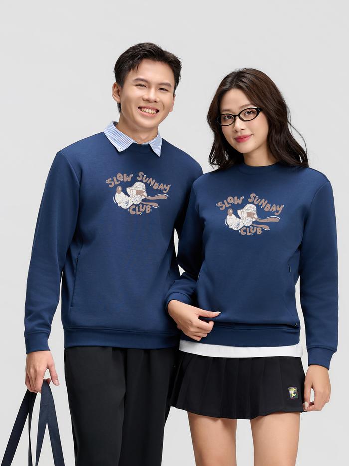 Áo nỉ All-day Sweatshirt Slow Sunday Club - undefined