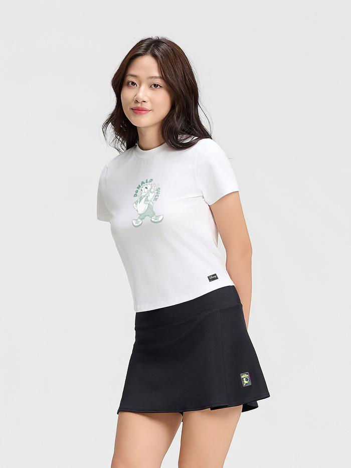 Áo thun Baby Tee Cotton Compact Donald Say Hi - undefined