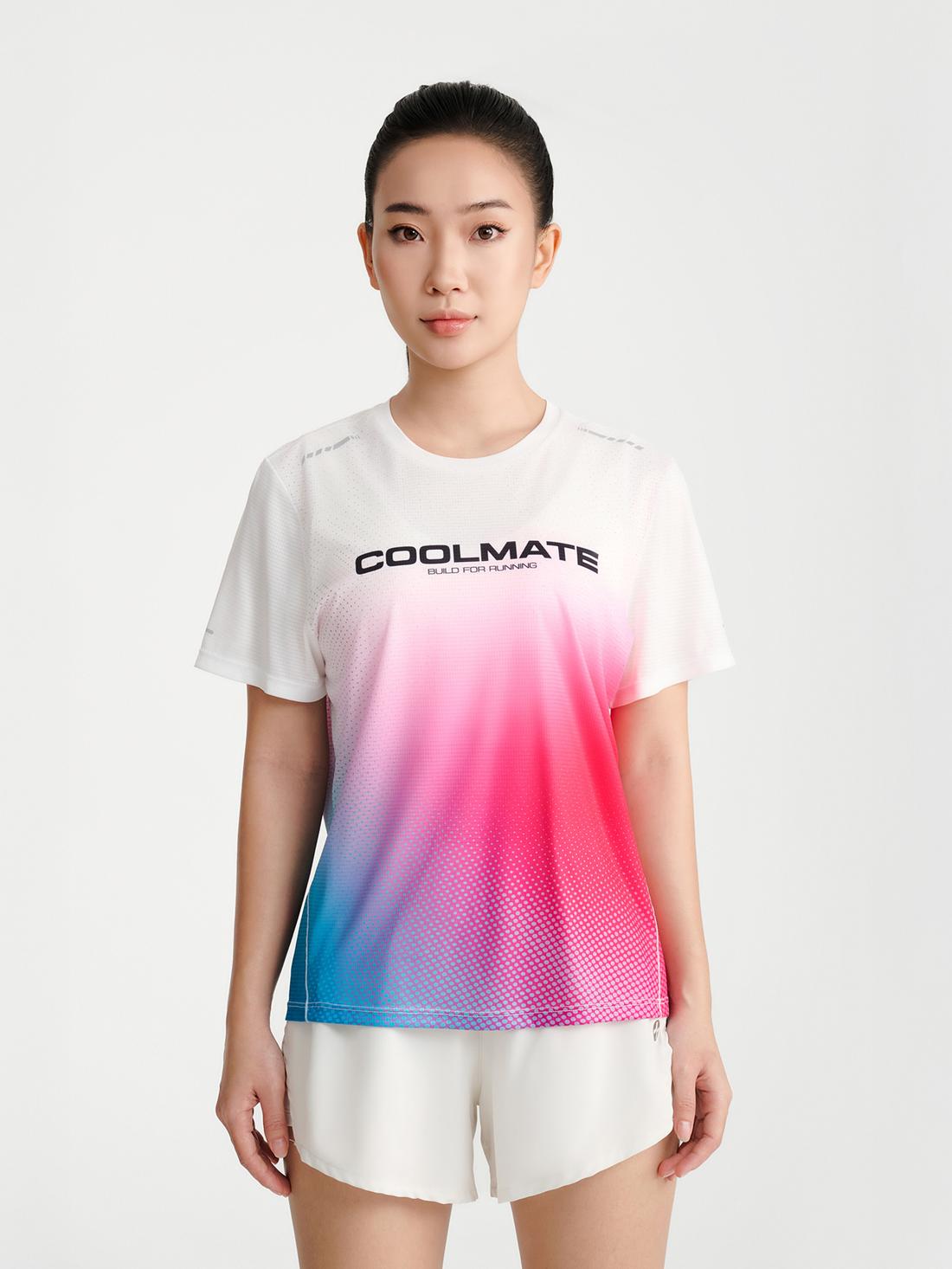 Áo thun chạy bộ nữ logo Coolmate - undefined