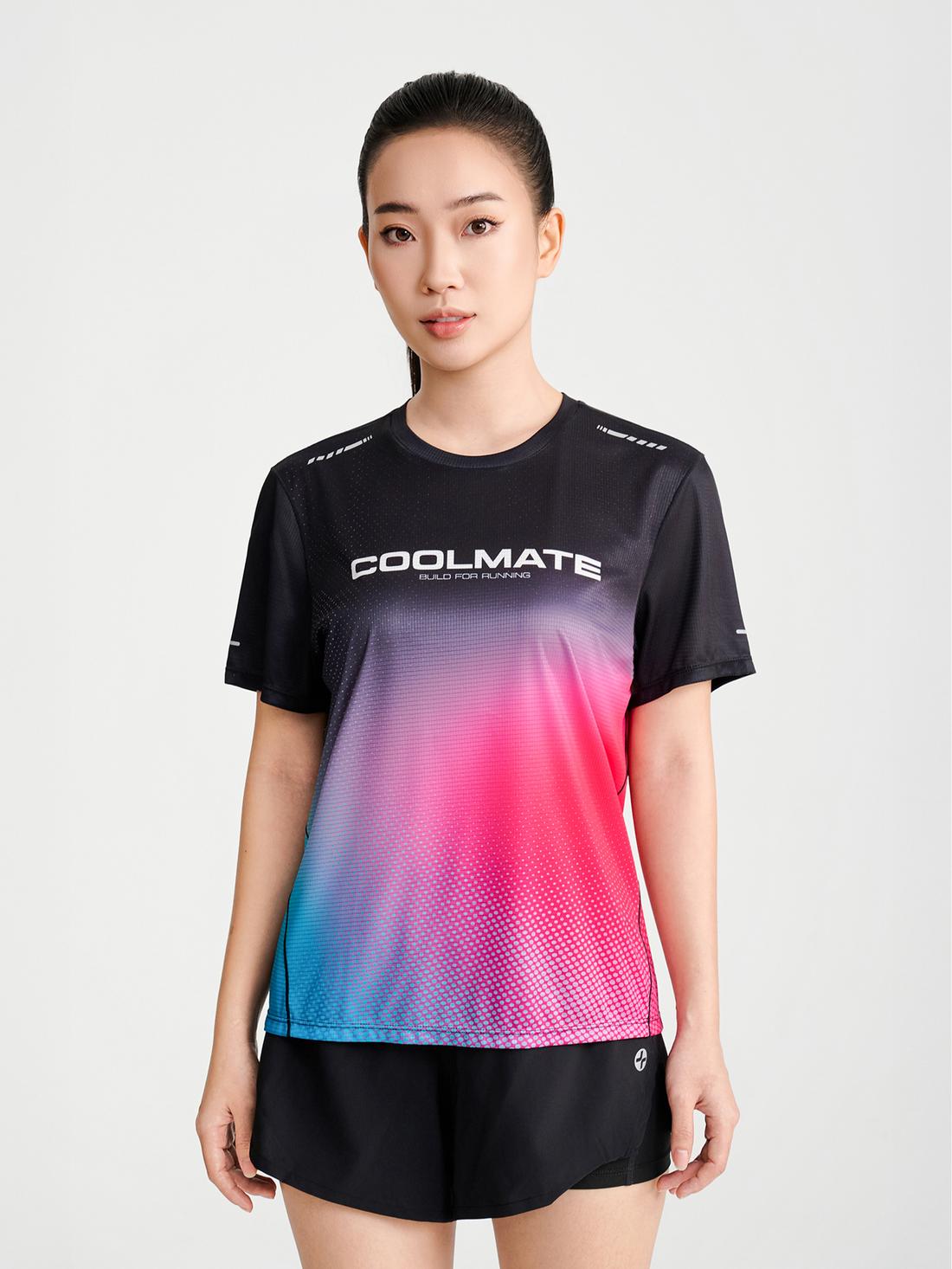 Áo thun chạy bộ nữ logo Coolmate - undefined