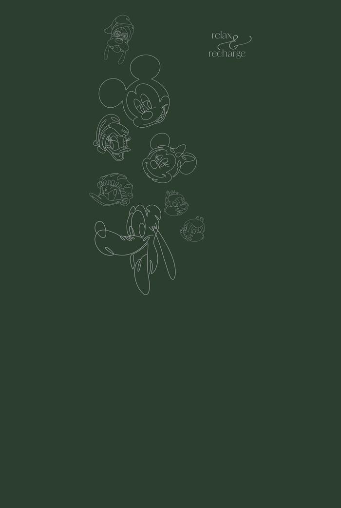 Áo thun Relaxed Fit 100% Cotton Floating Mickey & Friends - undefined