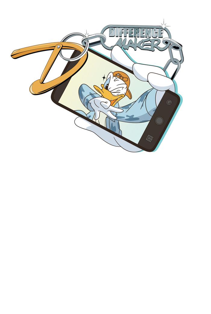 Áo thun Relaxed Fit 100% Cotton Difference Maker - undefined