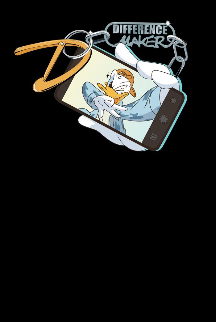 Áo thun Relaxed Fit 100% Cotton Difference Maker - undefined